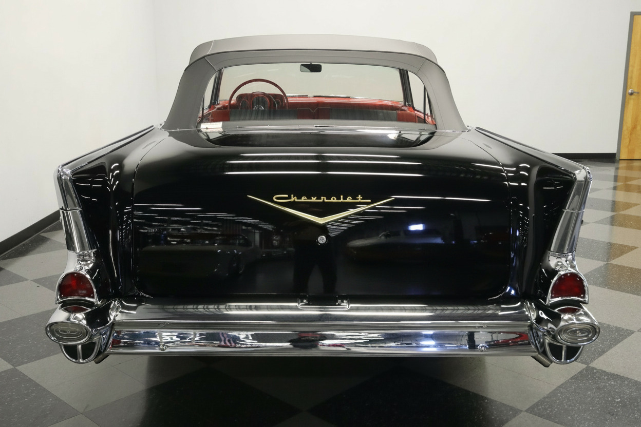 1957 Chevrolet Bel Air Fuel Injected Convertible thumbnail 4
