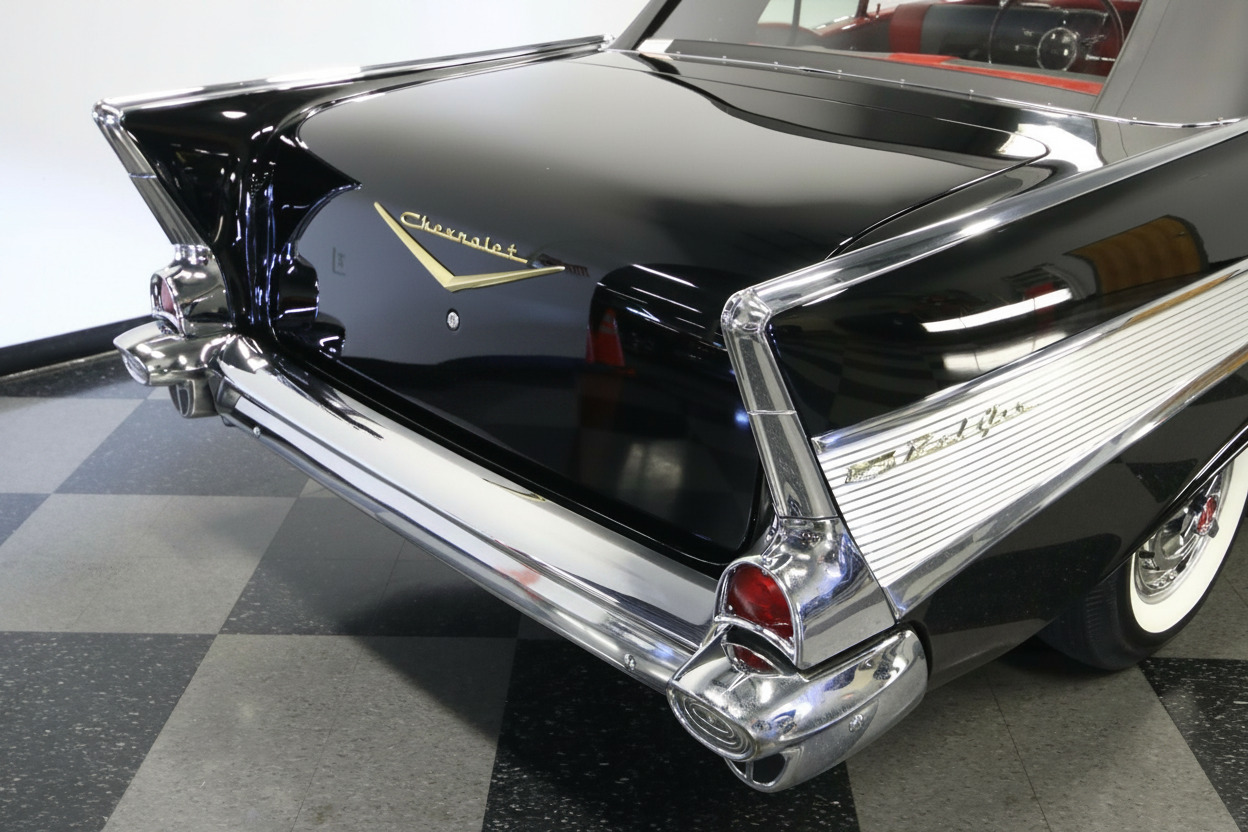 1957 Chevrolet Bel Air Fuel Injected Convertible thumbnail 9