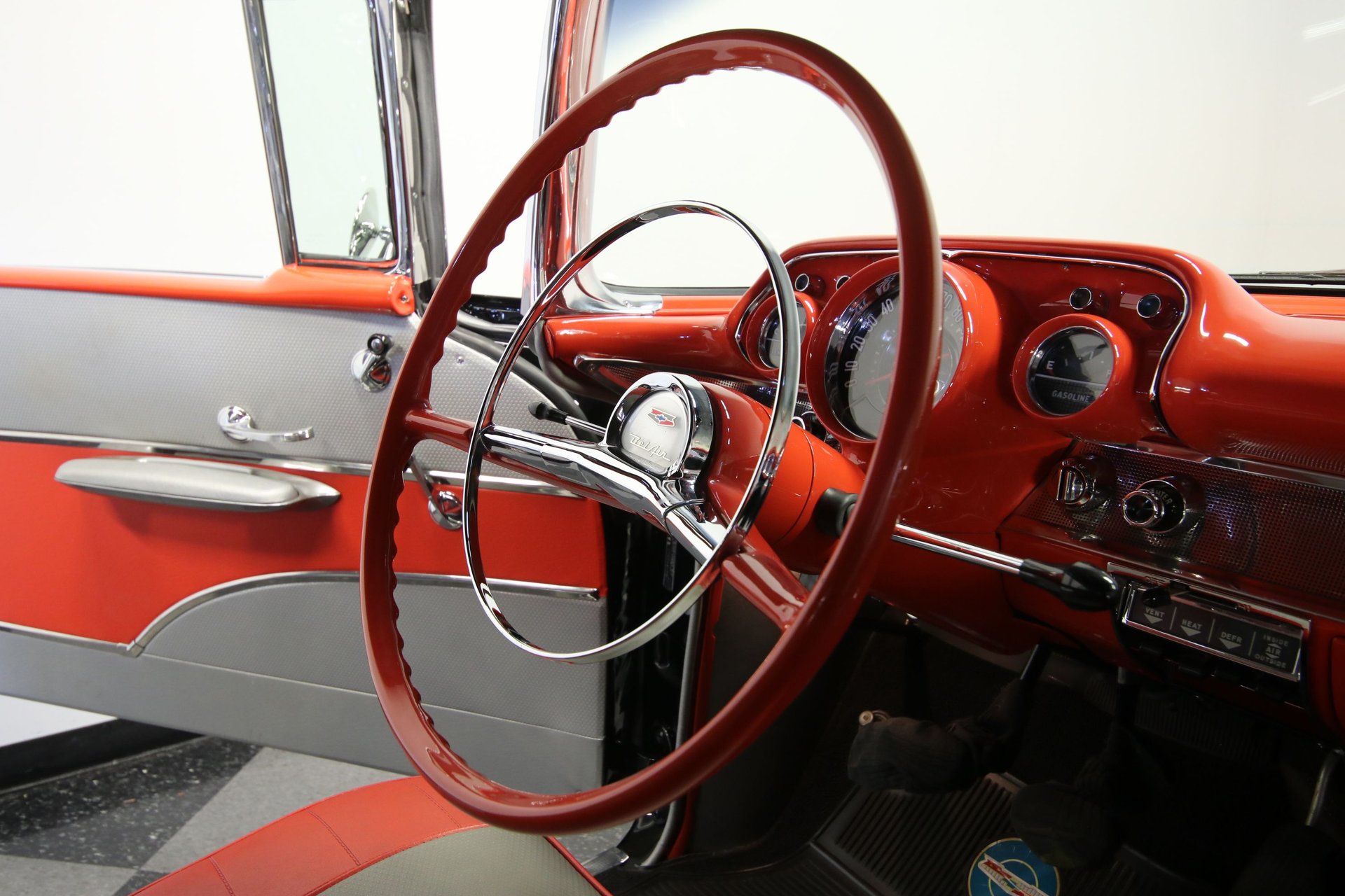 1957 Chevrolet Bel Air Fuel Injected Convertible thumbnail 19