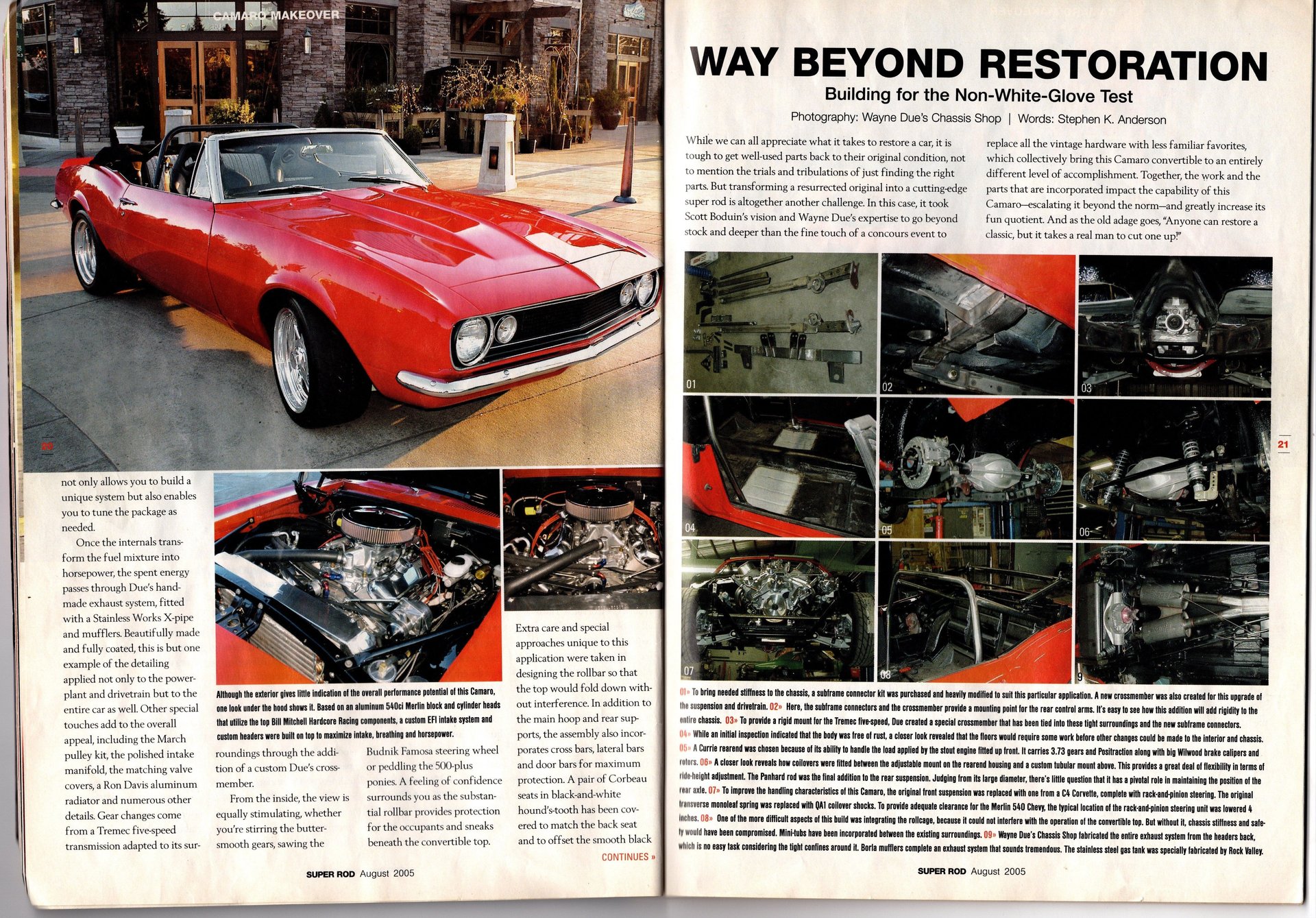 1967 Chevrolet Camaro Pro Touring thumbnail 94