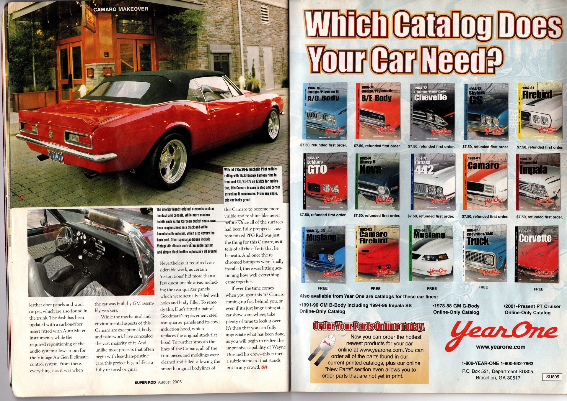 1967 Chevrolet Camaro Pro Touring thumbnail 95