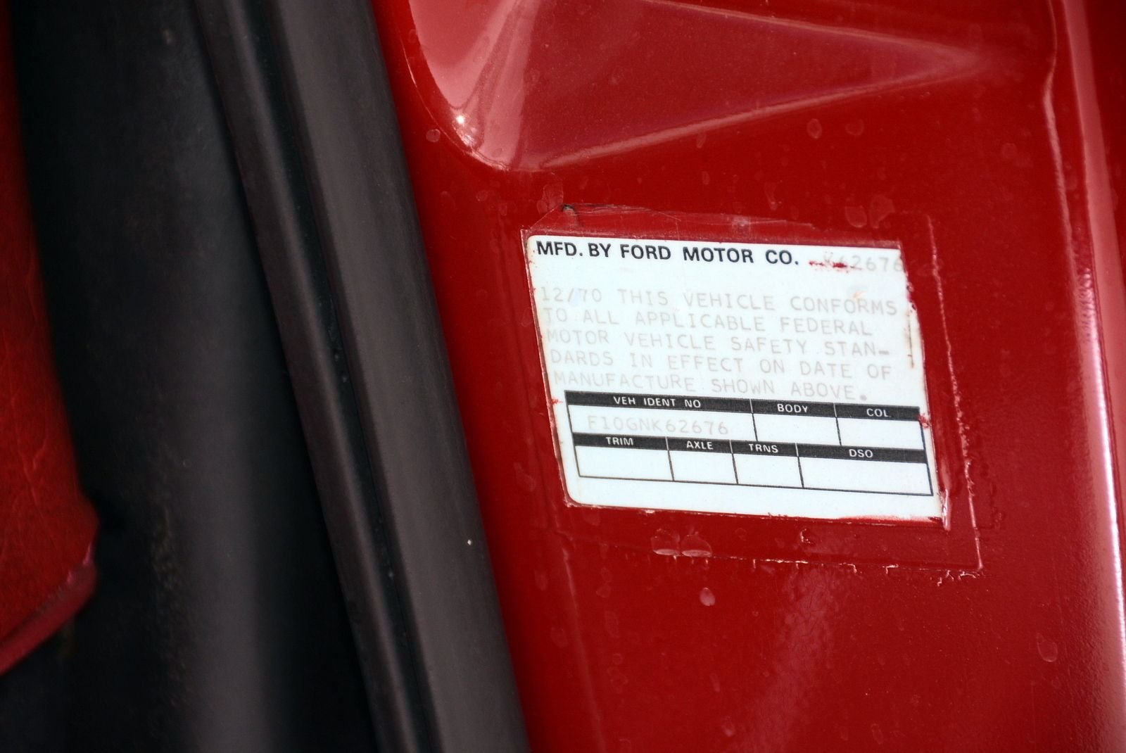 1971 Ford F100 Sport Custom thumbnail 68